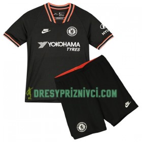Fotbalový Komplet Chelsea Dětské Alternativní 2019-2020 Krátký Rukáv (+ trenýrky)